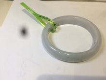 Load image into Gallery viewer, 51.5mm Certified Type A 100% Natural light green/yellow jadeite jade bangle A58-2868
