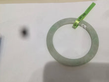 Load image into Gallery viewer, 53mm Certified Type A 100% Natural green thin Jadeite Jade bangle AB49-1453
