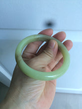 Load image into Gallery viewer, 56mm certified 100% Natural yellow/brown/black nephrite Hetian Jade bangle HE33-8446
