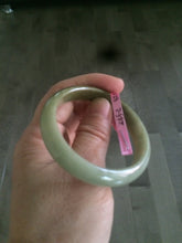 Load image into Gallery viewer, 48-53 mm Type A 100% Natural light green Jadeite Jade bangle group girl/small adult hand Z45
