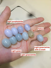 Load image into Gallery viewer, 14.5x12.6 Type A 100% Natural  light green Jadeite Jade LuluTong (Every road is smooth) pendant Q
