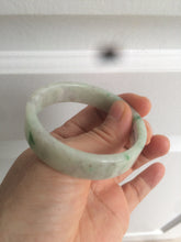 Load image into Gallery viewer, 50.5mm Certified type A 100% Natural sunny green/purple Jadeite Jade bangle L102-7278
