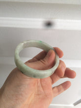 Load image into Gallery viewer, 50.5mm Certified type A 100% Natural sunny green/purple Jadeite Jade bangle L102-7278
