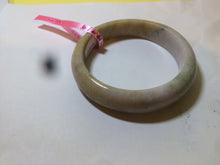 Load image into Gallery viewer, 58.5mm Certified 100% natural Type A green/brown/purple jadeite jade bangle Q51-3369
