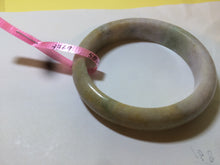 Load image into Gallery viewer, 58.5mm Certified 100% natural Type A green/brown/purple jadeite jade bangle Q51-3369
