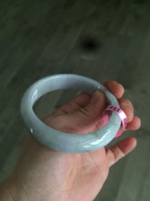 Load image into Gallery viewer, 57.9mm certified light green/purple jadeite bangle X52-5932
