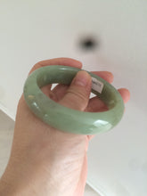 Load image into Gallery viewer, 56.7mm certified 100% Natural green/yellow/brown nephrite Hetian Jade bangle HE56-8451
