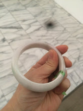 Load image into Gallery viewer, 58.9mm certificated Type A 100% Natural sunny green/purple/red/white Jadeite Jade bangle AK4-8620
