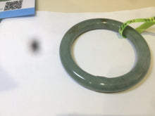 Load image into Gallery viewer, 50.2mm Certified Type A 100% Natural dark green Jadeite Jade bangle U66-4122
