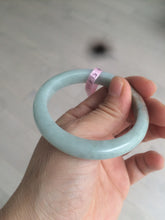 Load image into Gallery viewer, 51.2mm certificated Type A 100% Natural light green/blue/red Jadeite Jade bangle C4804
