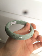 Load image into Gallery viewer, 59mm Certified Type A 100% Natural green jadeite jade bangle group AC38
