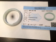 Load image into Gallery viewer, 52.2mm Certified 100% natural Type A light green jadeite jade bangle Y119-0485
