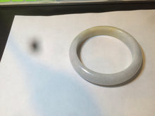 Load image into Gallery viewer, 54mm 100% natural Type A yellow/white jadeite jade bangle Z107
