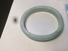 Load image into Gallery viewer, 52.4mm Certified 100% natural Type A light green oval jadeite jade bangle Y120-2491
