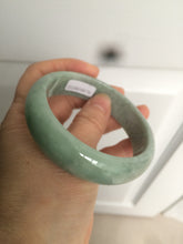 Load image into Gallery viewer, 59mm Certified Type A 100% Natural green jadeite jade bangle group AC38
