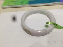 Load image into Gallery viewer, 58.9mm certificated Type A 100% Natural sunny green/purple/red/white Jadeite Jade bangle AK4-8620
