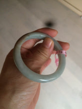 Load image into Gallery viewer, 51.2mm certificated Type A 100% Natural light green/blue/red Jadeite Jade bangle C4804
