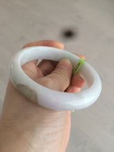 Load image into Gallery viewer, 58.9mm certificated Type A 100% Natural sunny green/purple/red/white Jadeite Jade bangle AK4-8620
