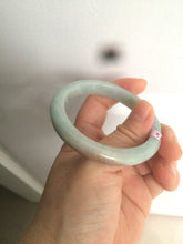 Load image into Gallery viewer, 51.2mm certificated Type A 100% Natural light green/blue/red Jadeite Jade bangle C4804
