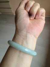 Load image into Gallery viewer, 51.2mm certificated Type A 100% Natural light green/blue/red Jadeite Jade bangle C4804
