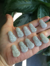 Load image into Gallery viewer, 100% natural white grade A jadeite jade Guanyin pendants Z(Add on item, not sale individually.)
