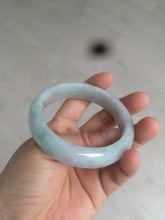 Load image into Gallery viewer, 55mm Type A 100% Natural green//red/purple(福禄寿) Jadeite Jade bangle B89
