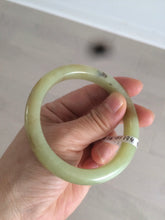 Load image into Gallery viewer, 56mm certified 100% Natural yellow/brown/black nephrite Hetian Jade bangle HE33-8446
