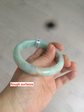 Load image into Gallery viewer, 56.7mm certified 100% natural type A sunny green yellow jadeite jade bangle AM10-0162
