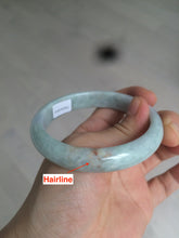 Load image into Gallery viewer, 57.6mm Certificated  Type A 100% Natural green/purple/yellow jadeite jade bangle H145-9916
