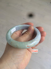 Load image into Gallery viewer, 57.5mm Certified Type A 100% Natural green purple jadeite jade bangle AM27-2119
