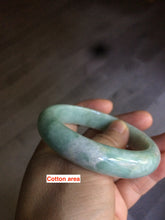 Load image into Gallery viewer, 55.8mm Certified type A 100% Natural green yellow Jadeite bangle Y121-2487
