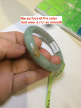 Load image into Gallery viewer, 48.9mm CertificatedType A 100% Natural green/yellow jadeite jade bangle F113-7245
