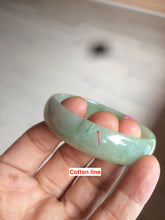 Load image into Gallery viewer, 52.9mm certificated Type A 100% Natural green gray Jadeite Jade bangle Y122-9555
