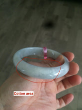 Load image into Gallery viewer, 57mm certificated Type A 100% Natural green Jadeite Jade bangle Y52-0715
