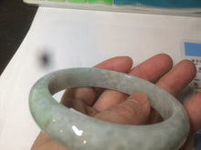 Load image into Gallery viewer, 56.7mm certified 100% natural type A light green/orange jadeite jade bangle C48-9781
