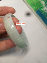 Load image into Gallery viewer, 52.6mm 100% natural Type A sunny green/red  jadeite jade bangle AQ43-4138
