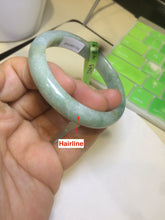 Load image into Gallery viewer, 48.9mm CertificatedType A 100% Natural green/yellow jadeite jade bangle F113-7245
