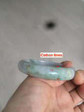 Load image into Gallery viewer, 55.5mm Certified 100% natural Type A green/purple/red (福禄寿)jadeite jade bangle AJ60-9898
