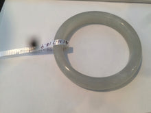 Load image into Gallery viewer, 58.5mm Certified Type A 100% Natural super icy gray/white nephrite Hetian Jade bangle HE39-2070
