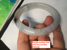 Load image into Gallery viewer, 57.5mm Certified Type A 100% Natural light green/purple/red Jadeite Jade bangle AC62-0052
