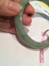 Load image into Gallery viewer, Certified 59.4mm green jadeite jade bangle 100% natural type A R32-6560
