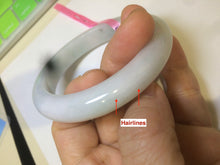 Load image into Gallery viewer, 55mm Certified Type A 100% Natural green/white/yellow Jadeite Jade bangle AD35-9287
