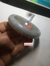 Load image into Gallery viewer, 55mm Type A 100% Natural green//red/purple(福禄寿) Jadeite Jade bangle B89
