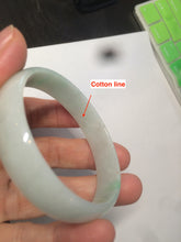 Load image into Gallery viewer, 52.6mm 100% natural Type A sunny green/red  jadeite jade bangle AQ43-4138
