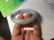 Load image into Gallery viewer, 53.5mm certified 100% natural Type A green purple jadeite jade bangle AQ15-1709
