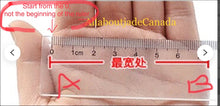 Load image into Gallery viewer, How the know your Jade Bangle size and how to wear a small bangle
