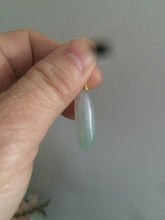 Load image into Gallery viewer, 卖了 100% Natural icy green blessed melon Jadeite Jade pendant XP2
