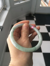 Load image into Gallery viewer, certified 60.5mm 100% natural Type A green jadeite jade bangle E13419
