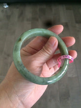 Load image into Gallery viewer, Certified 59.4mm green jadeite jade bangle 100% natural type A R32-6560
