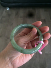 Load image into Gallery viewer, Certified 59.4mm green jadeite jade bangle 100% natural type A R32-6560
